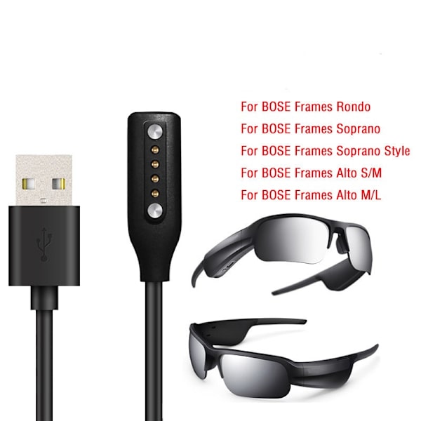 Laddare för Bose Frames Rondo Alto Smart Glasses 80CM