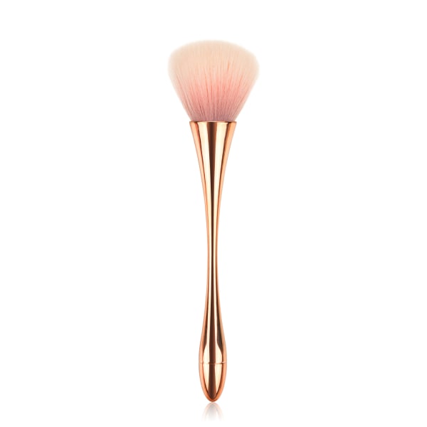 Rose Gold Powder Blush Brush Professionel make-up børste Stor kosmetisk ansigtskont. brocha colorete Make Up Tool 2