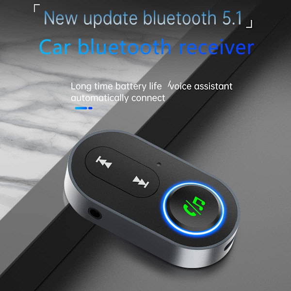 Bluetooth 5.1-adapter, mottaker, håndfrie samtaler