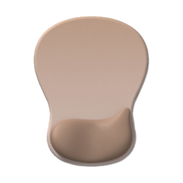 Gel Handledsstöd Musmatta - Ergonomiska Halkfria Skrivbordstillbehör (Khaki)