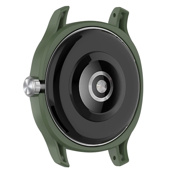 Anti-drop hårt klockfodral för Huawei Watch GT Cyber, ihåligt klockskydd för 22 mm fästrem Green A Huawei Watch GT Cyber