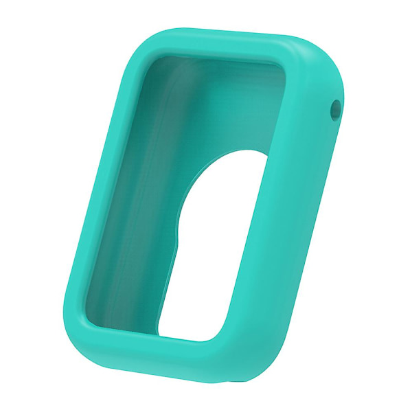 Blød silikoneetui til Xiaomi Smart Band 8 Pro, stødsikkert smartwatch-rammecover Mint Green