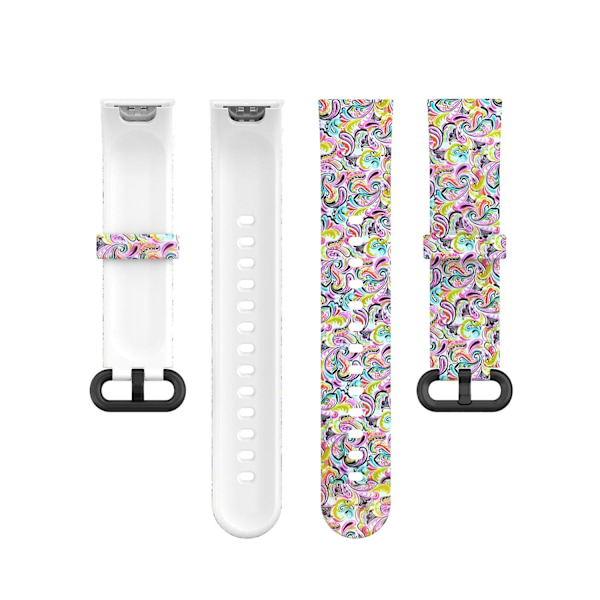 Mønstret printet urrem i silikone - Justerbar smart watch rem til Xiaomi Redmi Watch/Mi Watch Lite Multicolor D Other Xiaomi Models