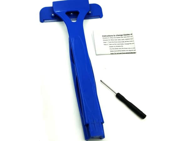 Ryggbarber med utskiftbart blad - Blå Blue