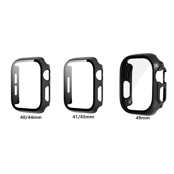 Passar till Apple Watch 41 mm fodral Transparent