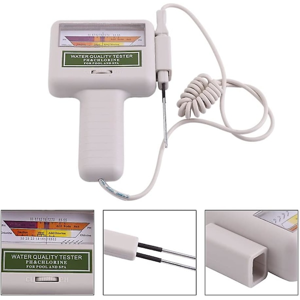 Vandkvalitet Ph Klor Tester, Ph Tester Klor, ph Meter