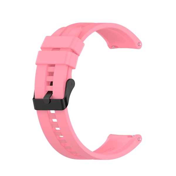 For Huawei Watch GT 2 42mm Watchband med sort spænde Pink