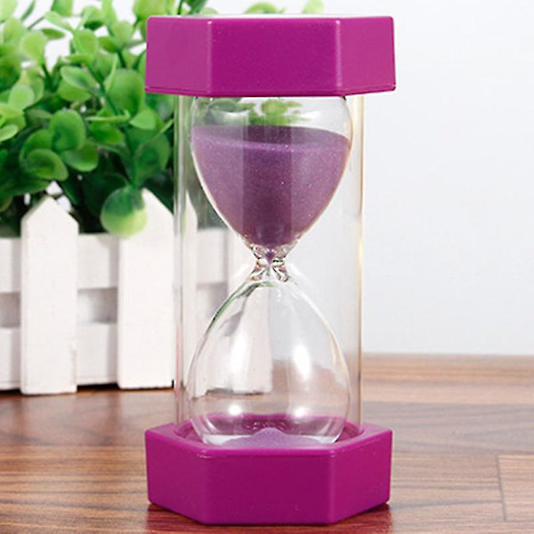 5/10/15/20/30 min Sandglas Timglas Sand Klocka Ägg Kökstimer Tillbehör Barnspel Present 5minutes