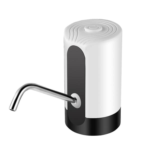 Vandpumpe, 304 rustfrit ståludløbsrør, silikoneindløbsrør, USB-opladerkabel, brugermanual