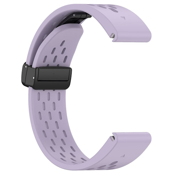 Pustematerial Rem med Spænde 20mm Silikone Urrem Til Garmin Fenix 7s/instinct 2s/fenix 6s/6s Pro Purple