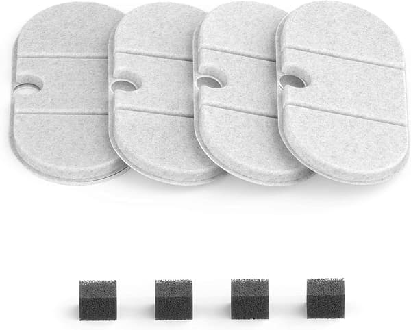Automatisk fontene (Y-30) for kjæledyr erstatningsfilter (4-pakning)