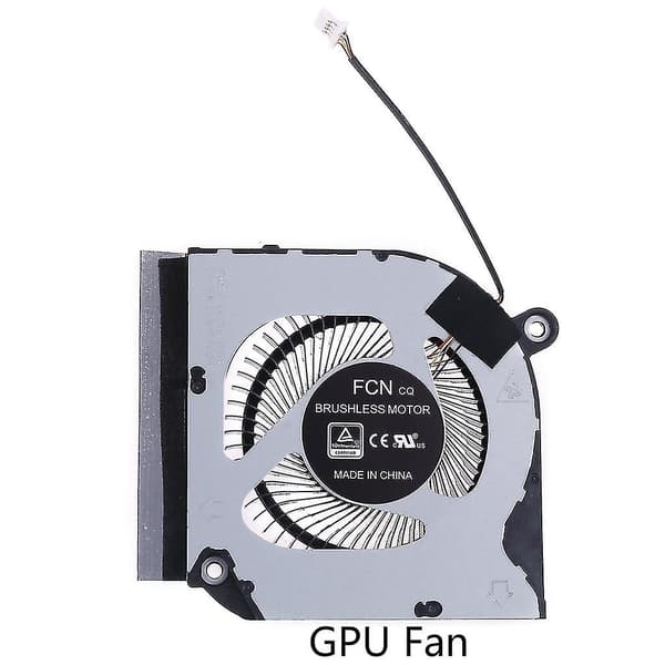 CPU GPU Køler Køleventilatorer til Acer Predator Helios 300 Ph315-52 Ph317-53 Computer Gaming Ventilator Bærbar DC28000qef0 DC 5V 4 Pin GPU