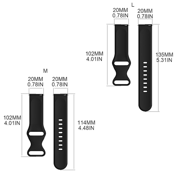 Sport Band Armband för AmazfitBip3 Silica Strap Bälte för Smart Watch Soft Brac Wine red M