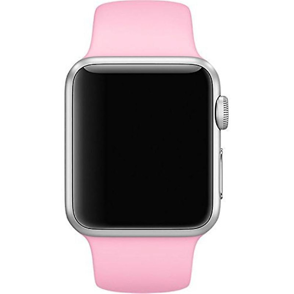 Smart Watch Band för Apple Watch Series 9/8/7 41mm/6/SE (2023)/SE(2022)/SE/5/4 40mm/3/2/1 38mm Dark pink H Apple Watch Series 9 4