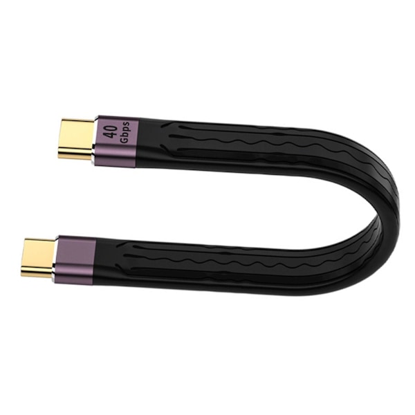 Usb C Hurtigopladningskabel Synkroniseringsoverførselskabel Opladerdatakabel 20v 40gbps