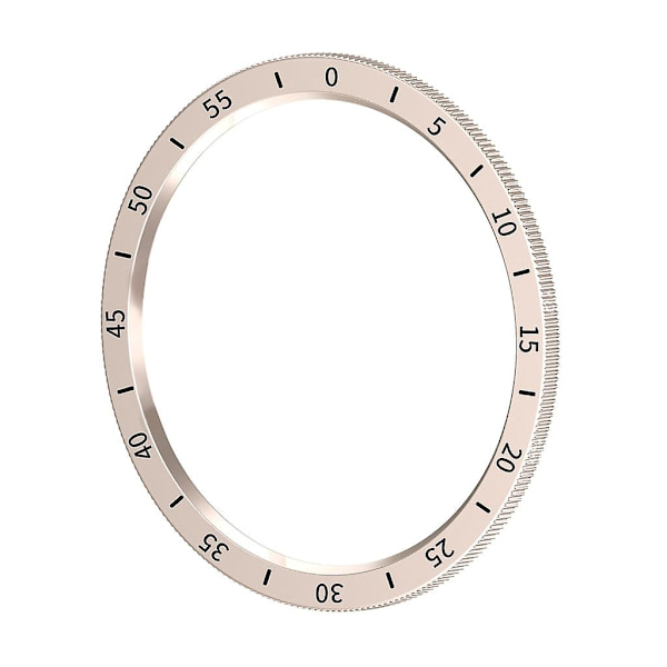 Fashionabla ramstil pålitlig och reptålig cover för Watch6 Starlight color 43mm