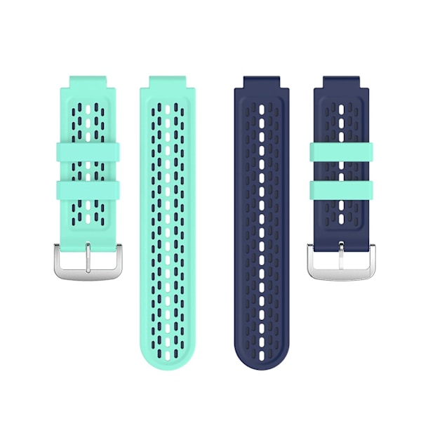 För Garmin Approach S2 / S4 Silikonarmband För Garmin Approach S2 / S4 Mint Green Blue