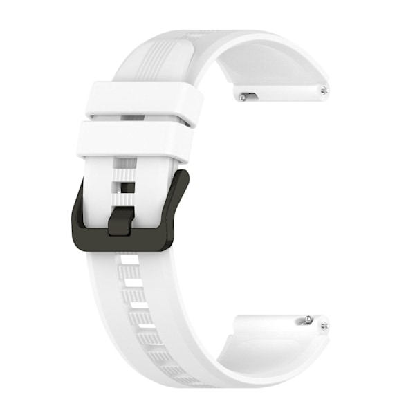 For Honor Watch GS 4 blød silikone urrem 22mm udskiftningsurrem - Mørkegrøn White