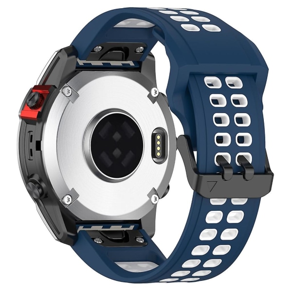 Watch för Fenix ​​7S/7S Solar/5S Plus instinct 2S Armband Armbandsbälte Red black