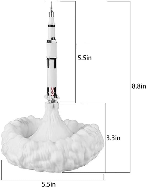 Rakettlampe 3D-print med USB oppladbar (03)