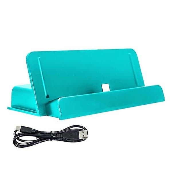 Hurtigoplader Opladningsdockstationstativ med Type-C-base (til Nintendo Switch Lite) Blue