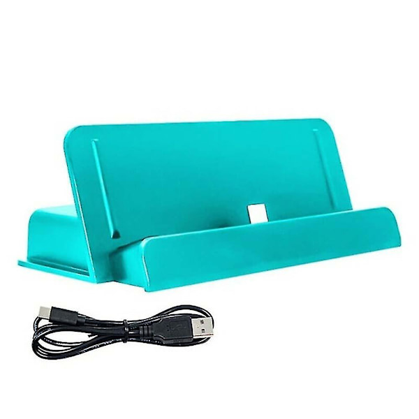 Pikalaturin lataustelakointiaseman jalusta W/c-jalustalla (Nintendo Switch Lite) Blue