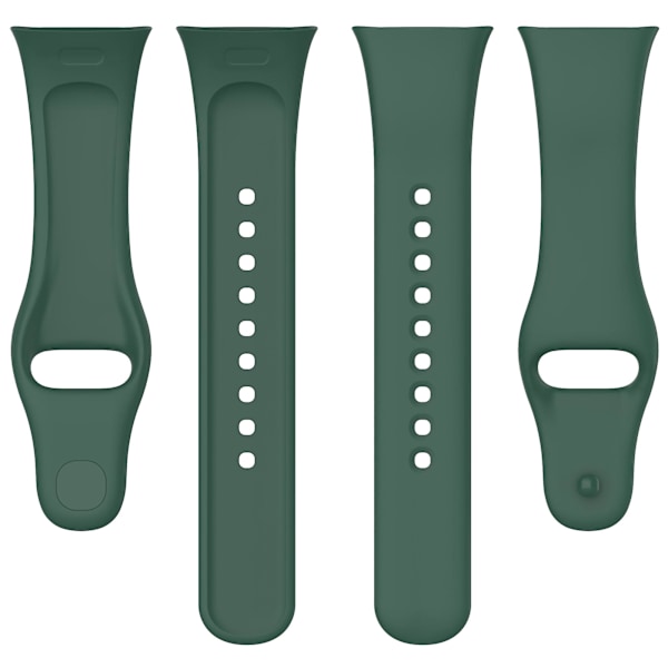 Til Xiaomi Redmi Watch 3/Mi Watch Lite 3 Silikone Urrem Udskiftning Rem Blackish Green