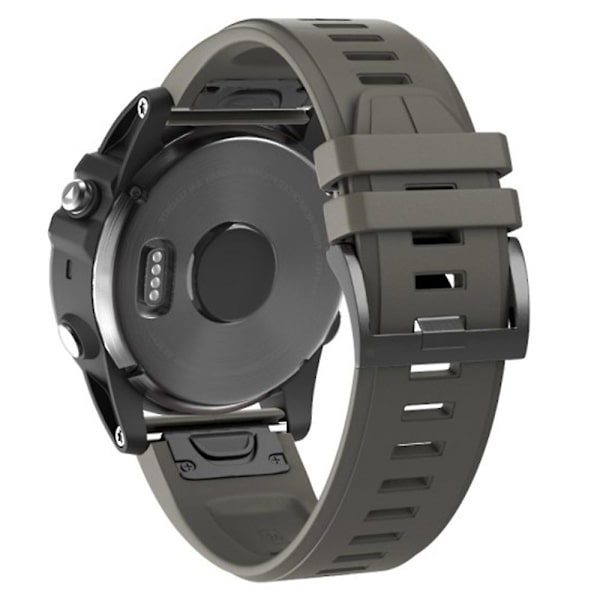 KLB-PWGJ-001 Til Garmin Fenix 7X / 7X Pro Ur Rem 26mm Silikone Urrem Army Green