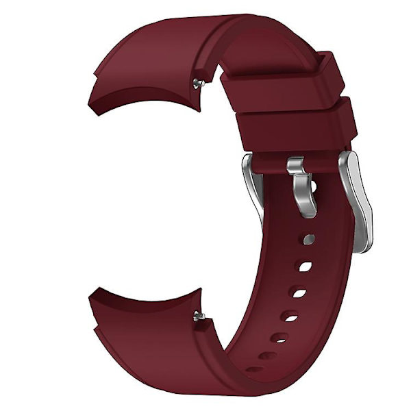 Silikone rem til Samsung Galaxy Watch4 40mm Wine Red