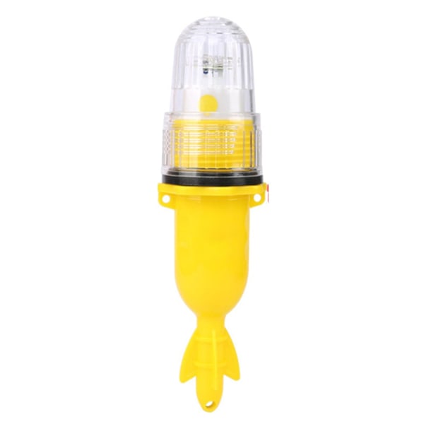 2024 Kaesi Single Flash Fiskelampe Far Lighting Range Automatisk lysstyring Slidfast bøje Fiskenet Lys til udendørs Yellow