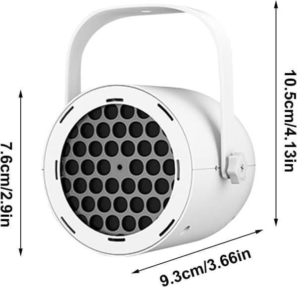 Projektor Juleprojektorlys Udendørs, Juledesign (Hvid) White