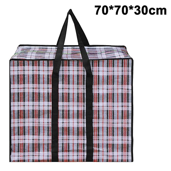 Store opbevaringstasker (sæt med 6) med holdbare lynlåse, organiseringstaske, mobiltaske, vandtæt, bæretaske, campingtøjstaske Black