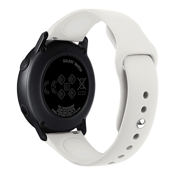 Samsung Galaxy Watch Active2 Bluetooth -versio 40mm älykello yksivärinen silikoniranneke Apricot