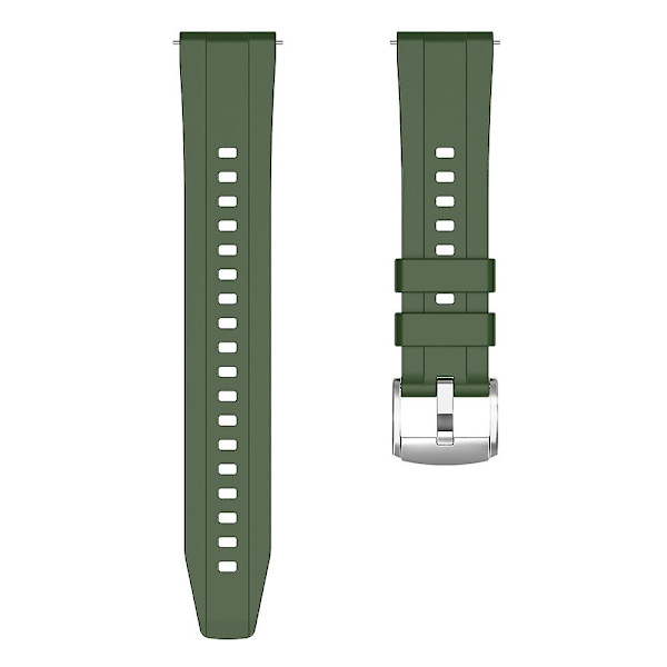 Huawei Watch GT 4 41mm:lle pehmeä silikoniranneke, rannekkeen vaihtotarvike - oranssi Dark Green