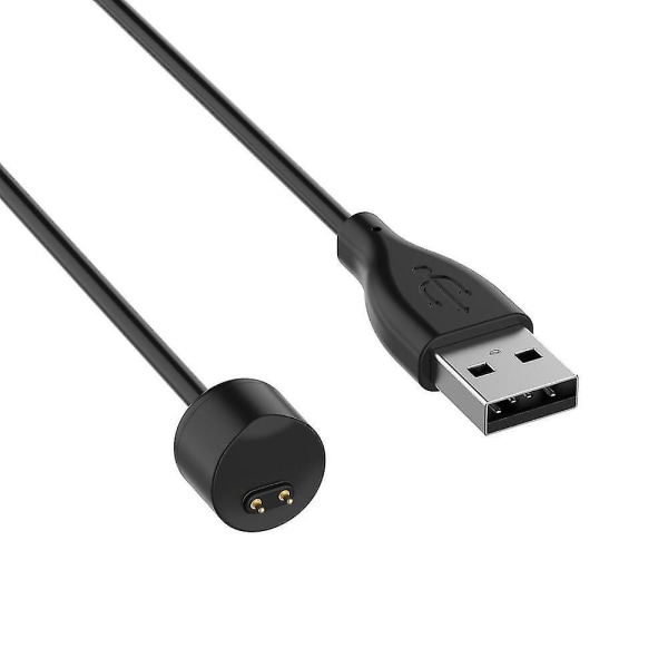 Til Mi Band 6 Usb-oplader Holdbart 5v-kabel til Xiaomi Mi Band 5/6-sort opladerkabel til Mi Band 5 Magnetic 2023 Nyt