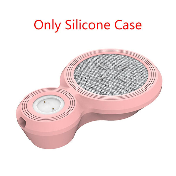Silikone Smartwatch Trådløs Oplader Etui Til Ap61 Anti-ridse Gummibeskyttelse Pink
