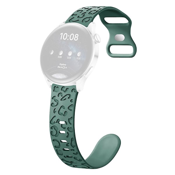 Leopardmönstrad design - Mörkblå Green