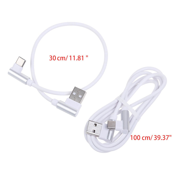 Type C Hurtigoplader Ledning 90 Grader Type C Kabel Til Galaxy Telefon
