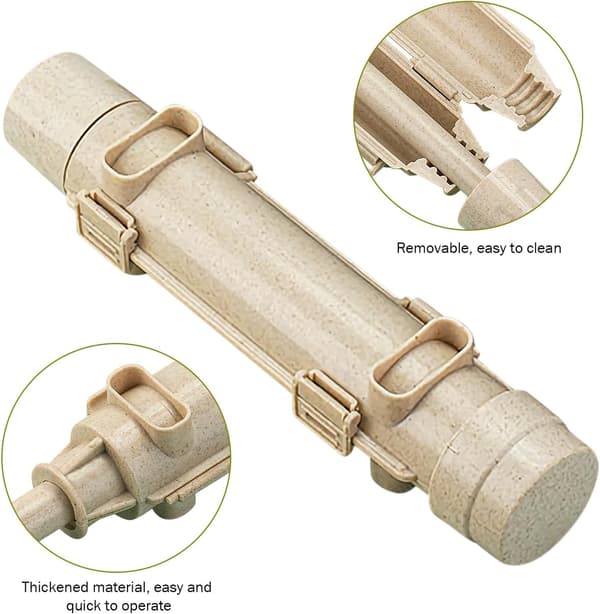 Sushimaskin - Bazooka Maker Kit med rullmatta (beige)