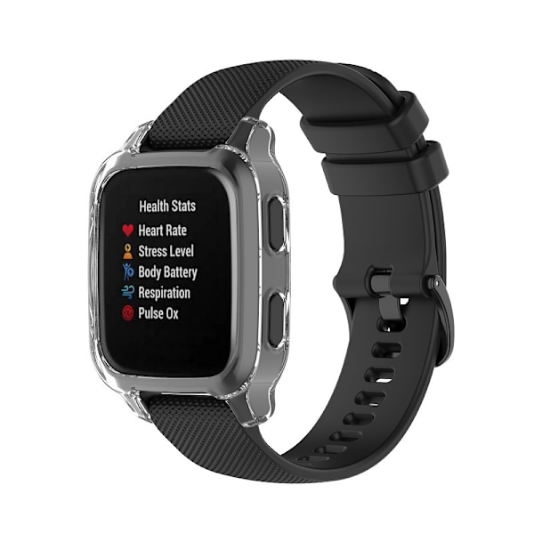 Passar Garmin Venu Sq Klocka Skal Transparent Black