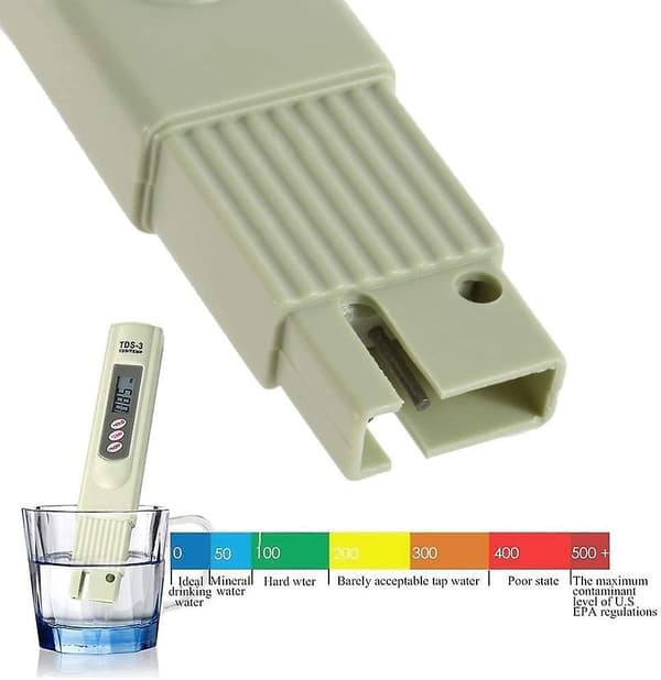 Lcd Tds-3-mätare för dricksvattenkvalitetstestare