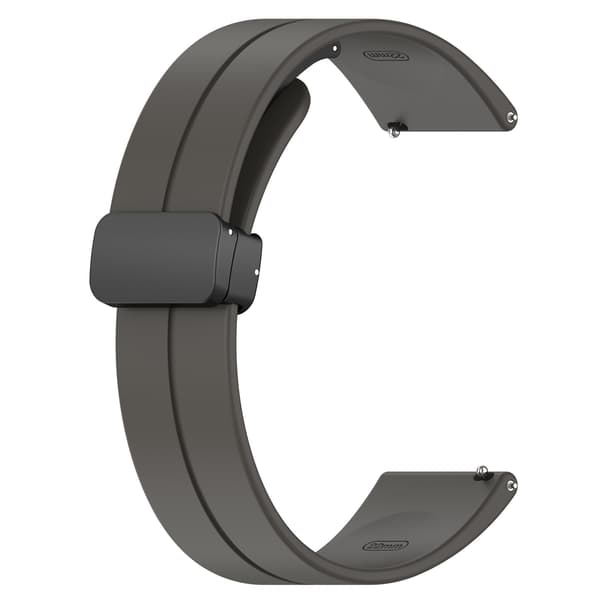 Rem til Redmi Watch 5 Active/Lite, 22 mm blød silikone (kompatibel, mørkegrå)
