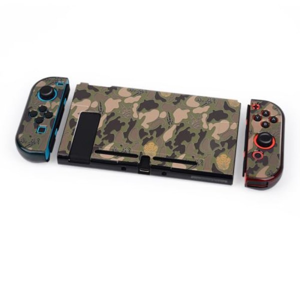 Nintendo Switchin ulkoinen case camouflage green