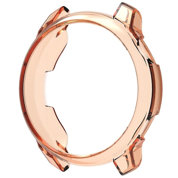 TPU-skärmskyddshylsa Dammtätt cover för Coros Pace 2 Smartwatch Transparent orange