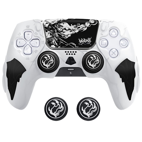 Silikone Etui til PS5 Spilcontroller (Hvid)