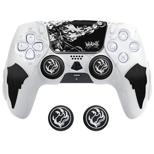 Silikonetui for PS5 spillkontroller (Hvit)