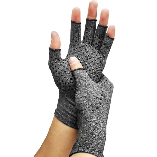 Thermal för män för män Unisex Half Finger Stretch Fingerless Handskar B-M