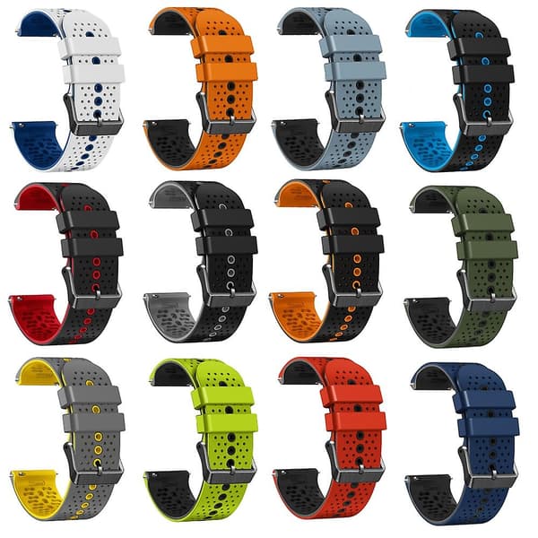 Silikoniranneke Garmin Forerunner255 -kelloon