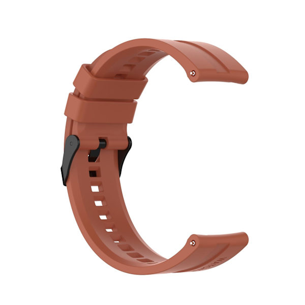Til Huawei Watch Gt 2 46mm urrem med sort spænde Orange