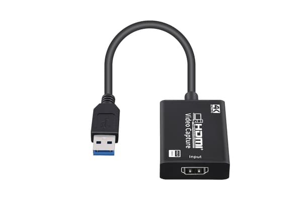 4K Hdmi til Usb3.0 med kabelgreb